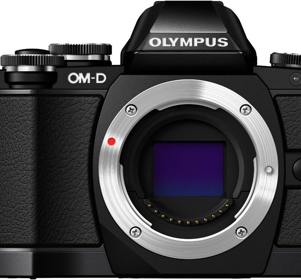 OM SYSTEM OLYMPUS OM-D E-M10 Mirrorless Digital Camera (Black)- Body only